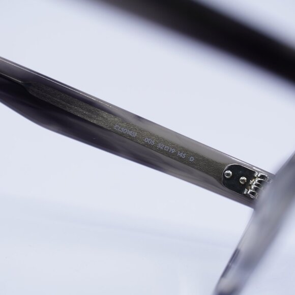 Celine CL50145I 005 Eyeglasses Crystal Black and Grey 52mm Square Frame - Picture 6 of 10